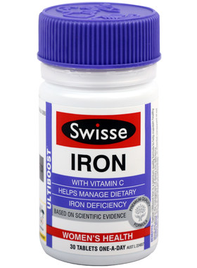 swisse补铁片养颜红润好气色