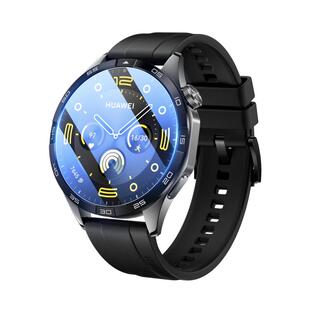 双鸥适用荣耀手表4Pro手表膜Honor新款Watch4保护膜22mm表面iWatch4Por微晶防爆全覆盖钢化膜TUM-L19表盘贴膜