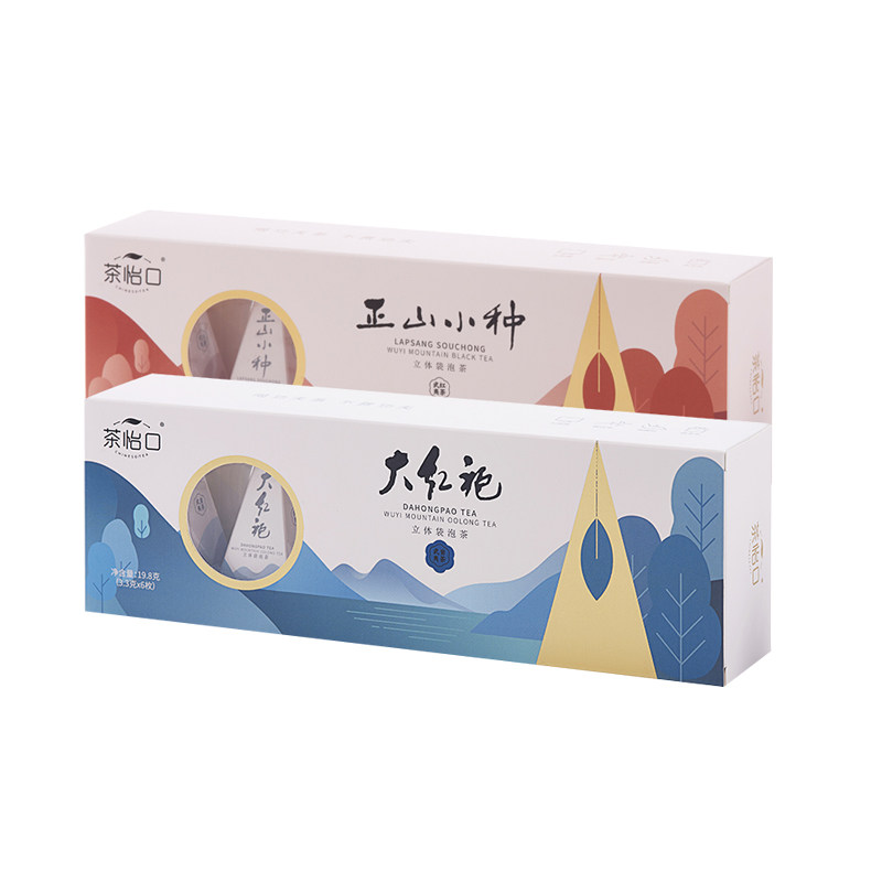 茶怡口正山小种大红袍伴手礼茶包