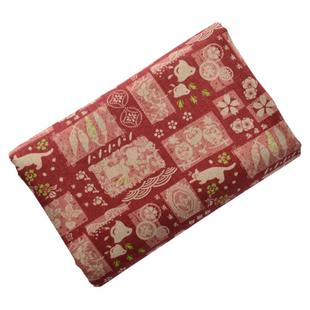 棉麻布料zakka风格手工diy家居装饰布料背景布书衣抱枕布田园版画