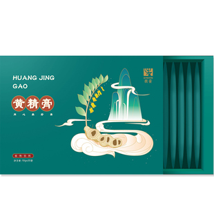 旗黄黄精膏正品男女传统滋补膏滋药食同源黄精茶小白即食冲饮茶