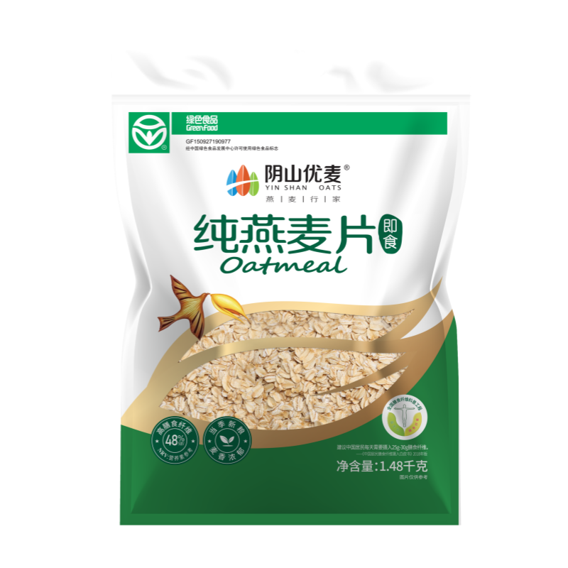 阴山优麦早餐即食冲饮纯燕麦片