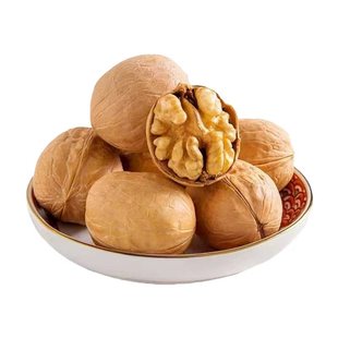 新疆纸皮核桃新货核桃仁阿克苏薄皮烤孕妇儿童原味生熟特产手剥