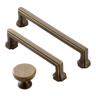 睿高纯铜柜门拉手抽屉橱柜门把手