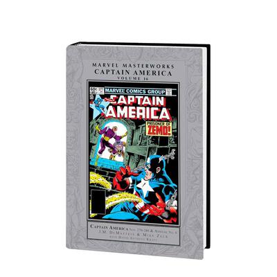 【预售】【Marvel】漫威杰作美国队长卷16英文漫画精装进口原版书Marvel Masterworks: Captain America Vol. 16 DEMATTEIS  J.M.