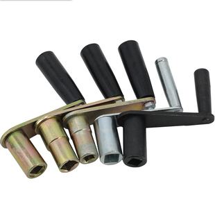 线切割运丝筒手摇把专用快走丝中走丝Z型上丝摇柄方孔内径8/10/12