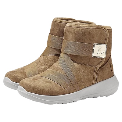 斯凯奇新款魔术贴运动保暖雪地靴