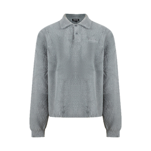 Remedy 短宽版型POLO领毛衣男女秋季新款潮牌宽松cleanfit针织衫