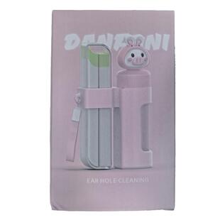 耳洞清洁线女超细清洁液祛异味防堵耳线卫生清理耳洞防堵线萌小猪