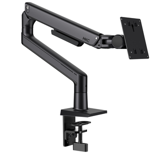 HKC显示器支架大承重升降机械臂壁挂电脑屏幕悬臂黑色免打孔KR71