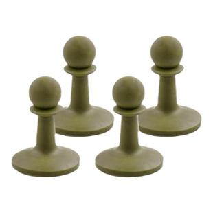 ShineTrip山趣4只装防雷帽避雷帽顶针天幕帐篷户外野营柱支撑杆帽