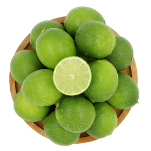 无籽青柠檬新鲜泰国品种青柠皮薄多汁1斤包邮奶茶店用品新鲜柠檬