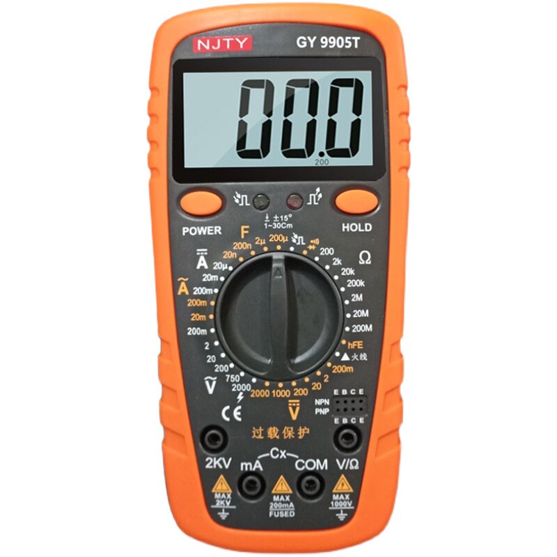 万用表数字高精度高压2000V矿用光伏万能表太阳能2KV多功能电工测_虎窝淘
