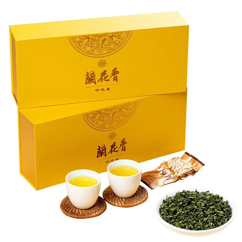 正宗安溪高山兰花香铁观音新茶特级乌龙茶礼盒装茶叶送礼500g