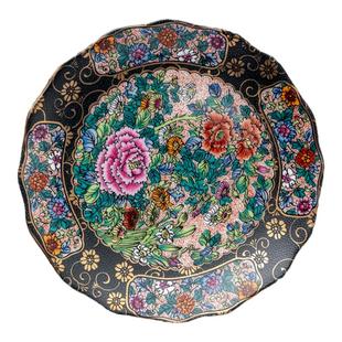 MinoYaki 九谷烧吉田屋描金碟子5个轻奢高颜值围炉煮茶点心小盘子