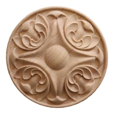 东阳木雕欧式圆形雕花家具实木