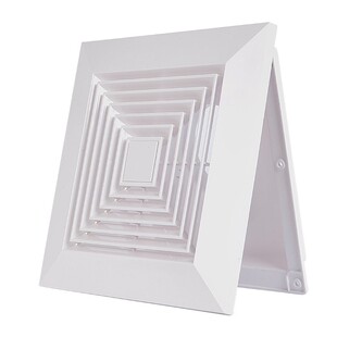 散流器出风口集成吊顶铝扣板空调出风口抽风机排风罩换气通风口罩