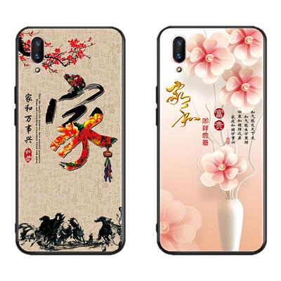 潮男luckrider适用于vivoy93手机壳v1818a新款y93s颜控上档次v1818t防摔v1818ca软壳可爱甜美风v1818ct网红男