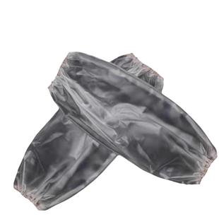 100只一次性套袖塑料加厚防水透明厨房工作成人护袖袖套加长袖口