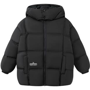 【商场同款】森马儿童羽绒服2025新款三防外套连帽冬装百搭男童装