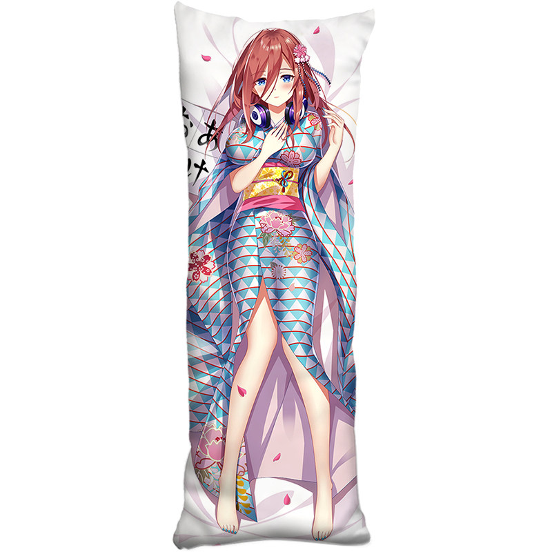 中野三玖等身抱枕套一花二乃五月39靠枕头五等分的新娘二次元周边