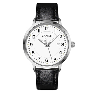 2025新款公务员考试专用手表男款考研学生公考国考机械静音石英