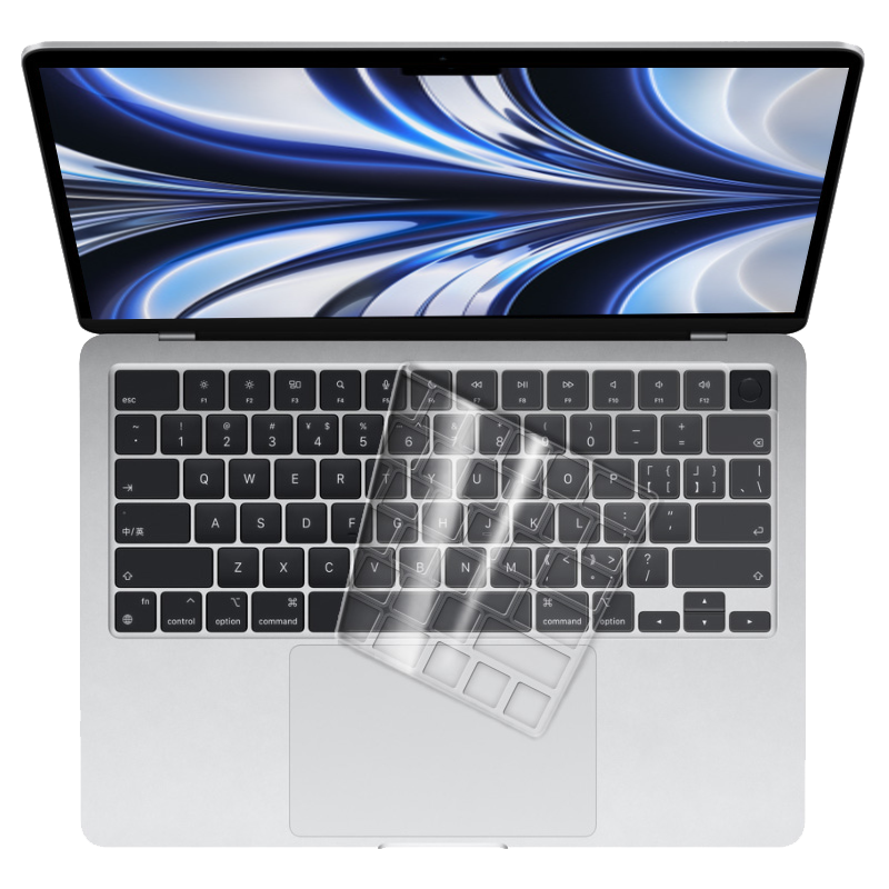 适用于MacBook键盘膜M4 Pro14寸16电脑Air13笔记本2025苹果Mac键盘M3贴Air15.3防尘M3macpro保护膜2024透明M1