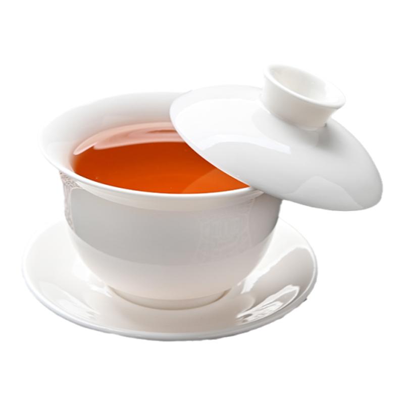 功夫茶具套装 2026 新款泡茶中式茶道套装礼盒装金线羊脂玉中国风