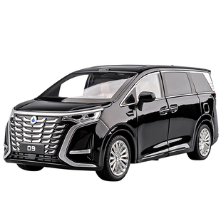 腾势D9儿童玩具车模型汽车仿真合金面包车商务车玩具男孩6岁以上