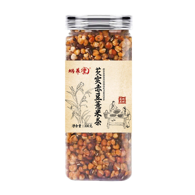 蜗养堂芡实赤豆薏米茶三蒸三晒