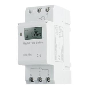 THC15A小时控定时自动开关时间控制器导轨式配电箱微型精准时控器