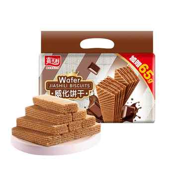 嘉士利巧克力夹心威化饼干券后25.9元包邮