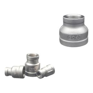 304不锈钢变径接头/异径直通直接/异径管箍内丝大小头 BSPT ZG RC