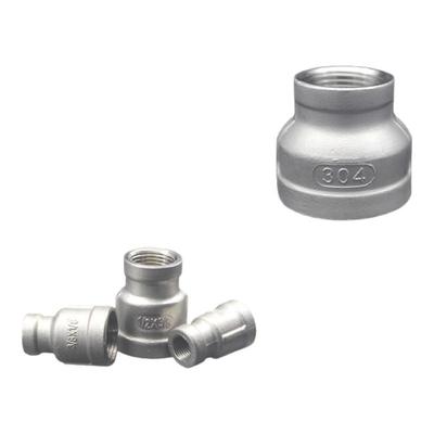 304不锈钢变径接头/异径直通直接/异径管箍内丝大小头 BSPT ZG RC