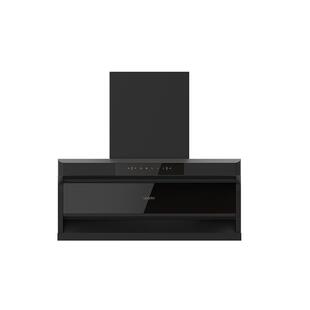 【净烟系列】海尔统帅抽油烟机顶侧双吸超薄92D家用厨房大吸力F72