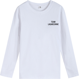 纯棉长袖t恤女白色打底衫2025春秋季新款女装内搭黑色上衣体恤潮