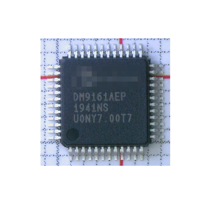 原装进口 DM9161AEP 贴片LQFP-48 低功耗快速以太网收发器IC芯片