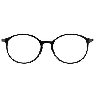 高度文艺复古防蓝光圆框tr90近视