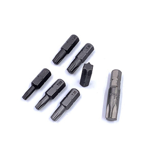 德国wiha威汉进口梅花内六角批头1/4星型批嘴电钻电动螺丝刀批咀