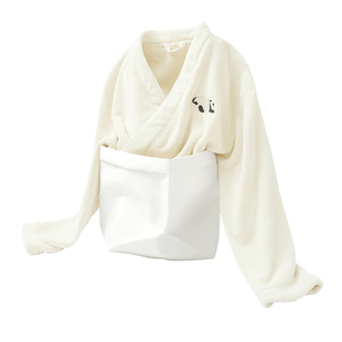 三利浴袍比纯棉吸水速干四季通用情侣男女同款洗完澡穿的加厚浴衣