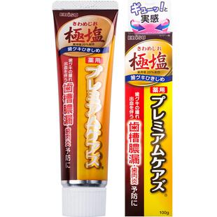 EBISU/惠百施日本进口防牙龈出血抗过敏去口臭护龈舒缓极盐牙膏