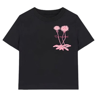 310MOOD大雏菊小众设计短袖T恤