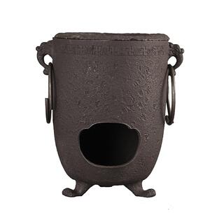 日本信龙堂炭炉炭烧原装进口铸铁南蛮凉炉风炉复古潮汕功夫茶具