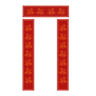 檀旗2026马年新款高档复古对联纸空白手写宣纸春联纸自写毛笔蜡染书法写对联专用纸七言斗方福字红纸作品纸