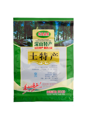 土特产香菇木耳包装袋干货自封袋