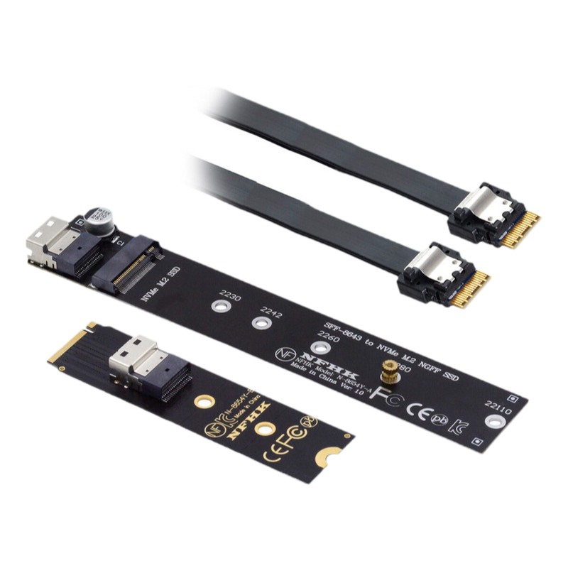 NGFFNVMe延长线M.2SFF-8654