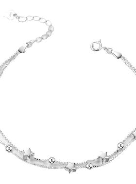 女铜韩版韩式韩版韩式星星手链