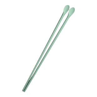 硅胶加长筷子火锅筷子家用油炸油条捞面条耐高温防滑防霉厨房专用