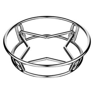 不锈钢锅架家用厨房置物架多功能架子加厚隔热支架防烫收纳蒸架