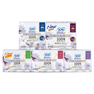 日本尤妮佳UNICHARM苏菲卫生巾敏感肌系列棉柔纯棉卫生巾组合装